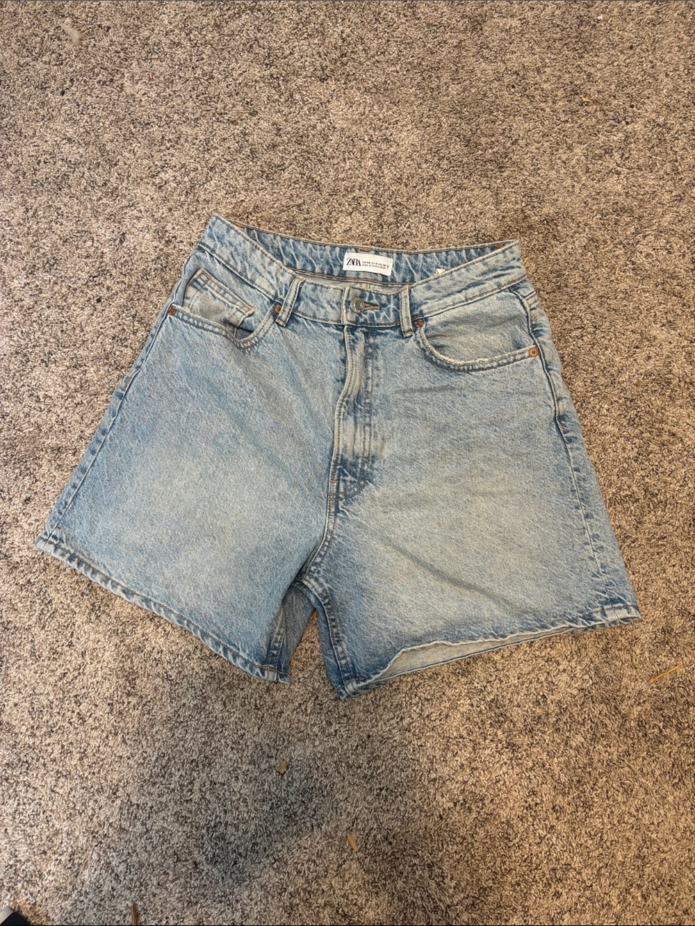 Zara mom shorts